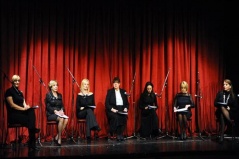 21 October 2011 National Assembly Speaker Prof. Dr Slavica Djukic-Dejanovic at the theatrical play Seven